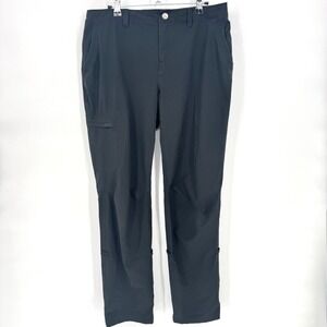 REI Co-op Women's Black Cargo Hiking Pants Size 12 Regular Fit Outdoor